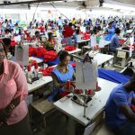 African garment factory workers producing textiles as part of Africa production sovereignty and local manufacturing growth